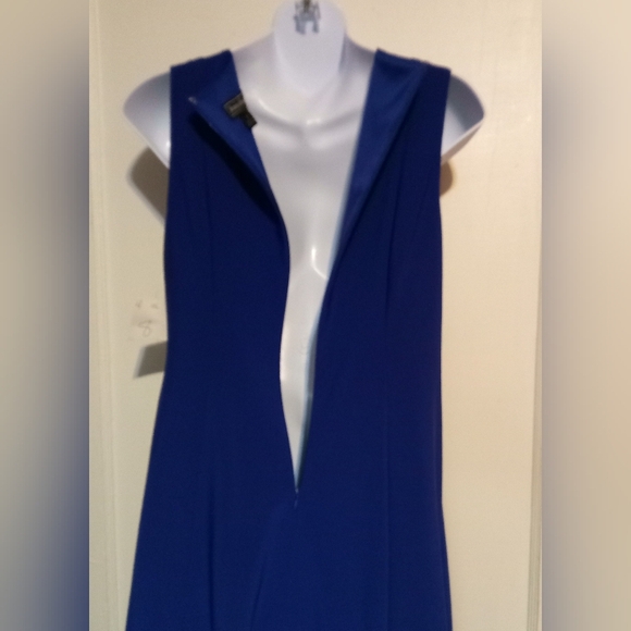 🛍️ BUNDLE ONLY🛍️Jessica Howard Deep Blue Midi Dress - Picture 4 of 9
